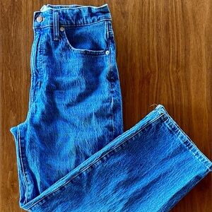 Madewell Perfect Vintage Wide-leg Crop Jean- size 28
